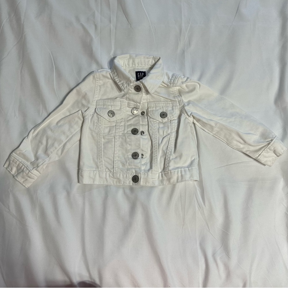 White Jean Jacket
